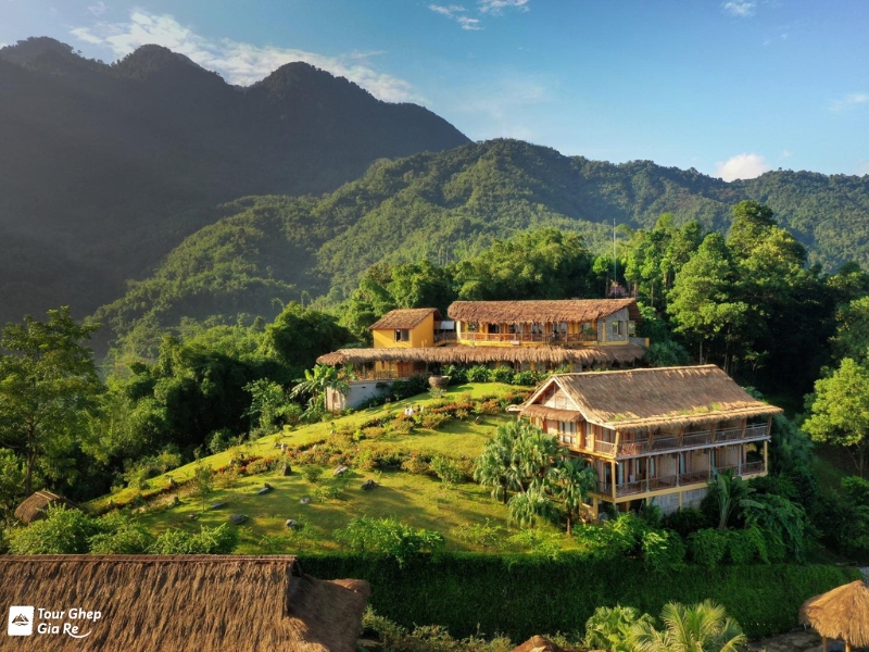 Mai Châu tháng 8 - Bản tình dịu êm của mùa lúa non